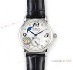 VF Swiss Montblanc Star Legacy Moon SS White Face Watch Mont Blanc Knock off